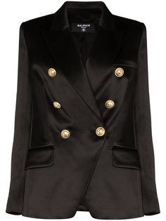 Balmain двубортный блейзер