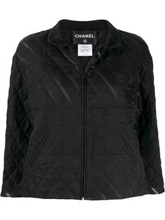 Chanel Pre-Owned стеганая куртка