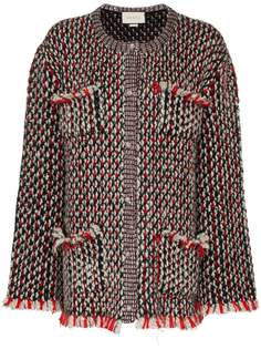 Gucci твидовый жакет