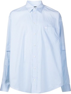 Balenciaga рубашка с двойными рукавами