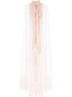 Adam Lippes присборенный кейп из тюля