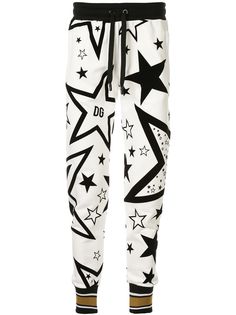 Dolce & Gabbana спортивные брюки с принтом Millennials Star