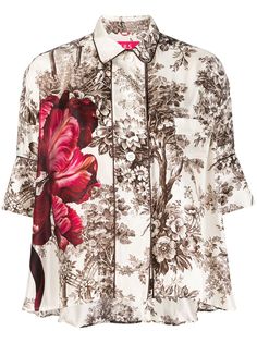 F.R.S For Restless Sleepers блузка с цветочным принтом