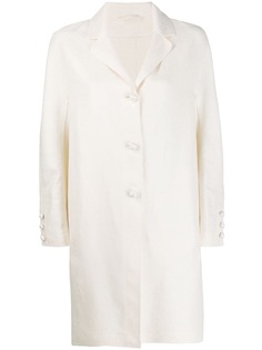 Ermanno Scervino пальто средней длины с искусственным жемчугом