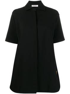 Valentino рубашка свободного кроя с короткими рукавами