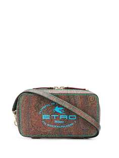 Etro сумка-мессенджер с принтом пейсли