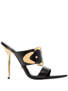 Versace мюли Barocco 110 в стиле вестерн
