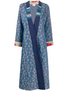 Forte Forte пальто оверсайз с вышивкой