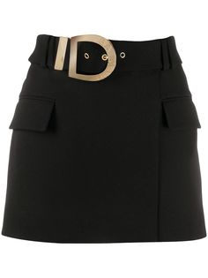 Balmain короткая юбка с поясом