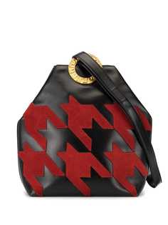 Céline Pre-Owned сумка на плечо с нашивкой в ломаную клетку