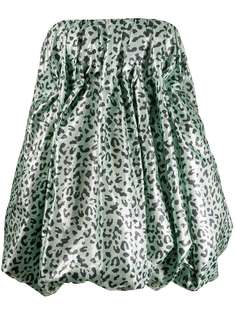 16Arlington пышное платье с леопардовым принтом