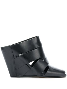 Rick Owens сабо на танкетке Lazarus