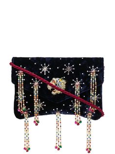 Gucci декорированная сумка через плечо