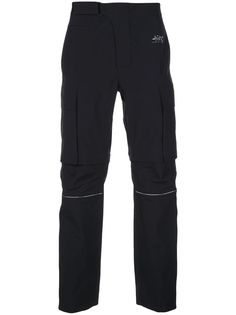 Off-White брюки с контрастным кантом