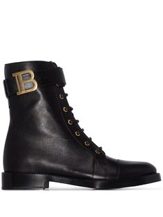 Balmain ботинки Ranger на шнуровке