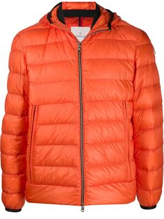 Moncler пуховик с капюшоном