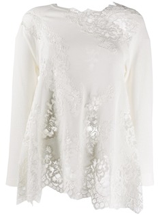 Ermanno Scervino джемпер с кружевными вставками