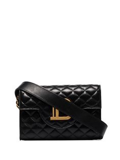Balmain стеганая сумка-конверт на плечо