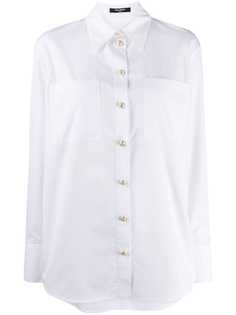 Balmain рубашка на пуговицах с длинными рукавами