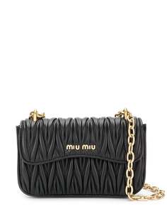 Miu Miu стеганая сумка на плечо
