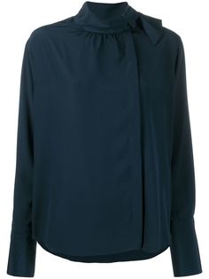 Fendi блузка с воротником-платком