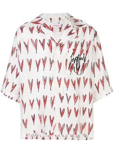 Charles Jeffrey Loverboy рубашка оверсайз с принтом