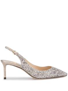 Jimmy Choo туфли-лодочки Erin 60 с блестками