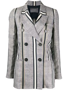 Lorena Antoniazzi пиджак с контрастными полосками