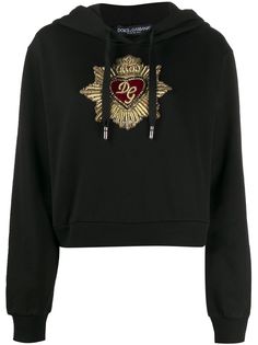 Dolce & Gabbana худи с вышивкой Sacred Heart