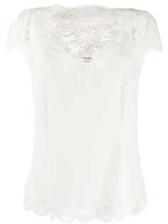 Ermanno Scervino блузка с V-образным вырезом