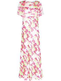Bernadette платье макси Jane с цветочным принтом