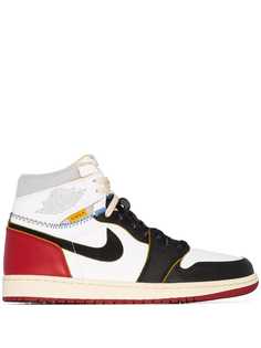 Jordan кроссовки Air Jordan 1 Retro Hi Union Black Toe