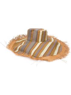Etro шляпа с широкими полями и бахромой