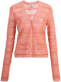 M Missoni кардиган с перфорацией