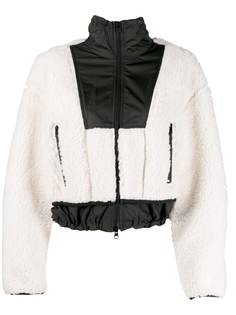 3.1 Phillip Lim укороченная куртка-бомбер из шерпы