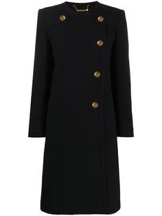 Givenchy пальто со смещенной застежкой