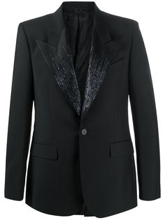 Givenchy пиджак с вышивкой бисером