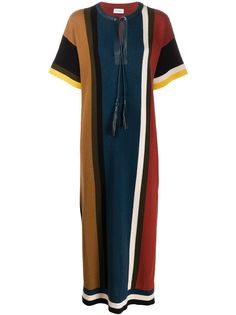 Salvatore Ferragamo трикотажное платье с короткими рукавами