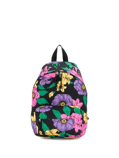 Balenciaga маленький рюкзак Wheel с цветочным принтом