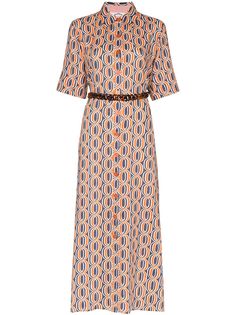 Evi Grintela платье-рубашка Tangier с принтом