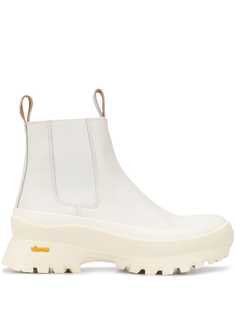 Jil Sander ботинки с подошвой Vibram