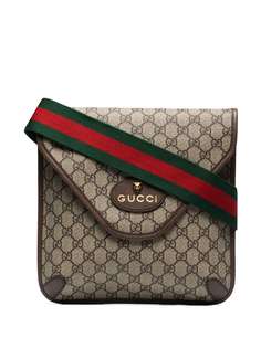 Gucci сумка-мессенджер среднего размера с узором GG