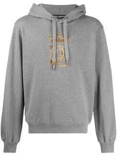 Dolce & Gabbana худи с вышитым логотипом
