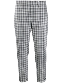 Thom Browne брюки строгого кроя в клетку гингем