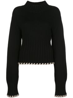 Khaite джемпер Colette с контрастной строчкой