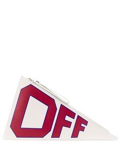 Off-White клатч Mattone с логотипом