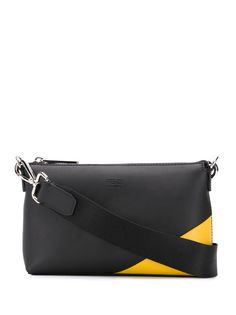 Fendi двухцветный клатч Bag Bugs