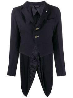 Comme Des Garçons Girl удлиненный сзади блейзер
