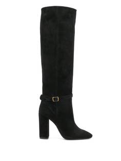 Saint Laurent сапоги с пряжками