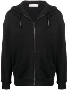Givenchy худи на молнии с вышивкой